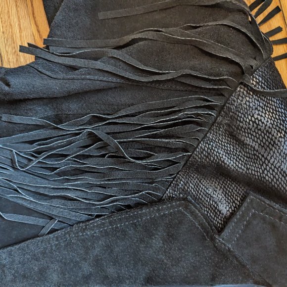 Preview Leathers Vintage Leather Fringe Jacket - Picture 10 of 12